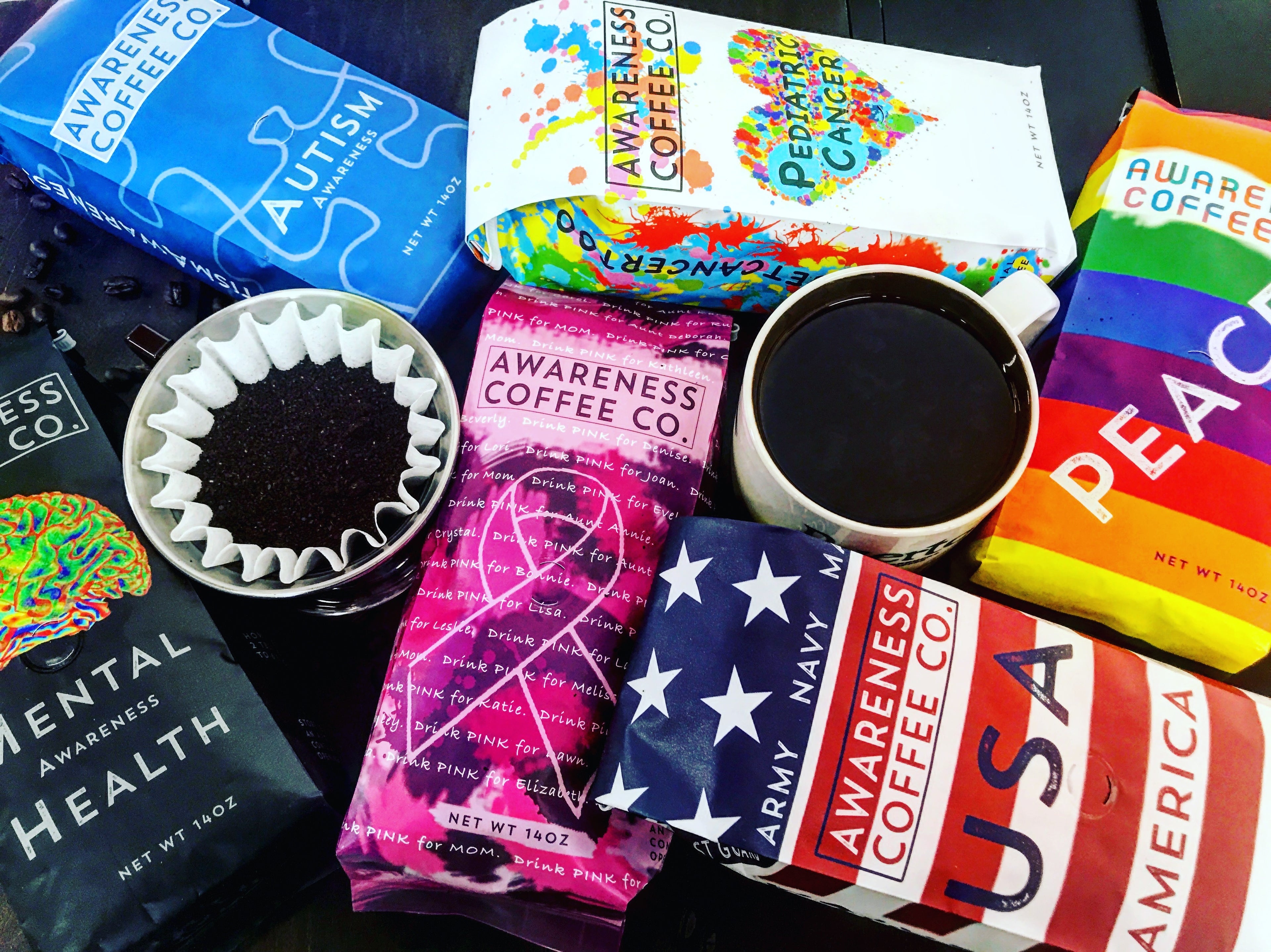 Awareness Coffee Company - Coffee for a cause