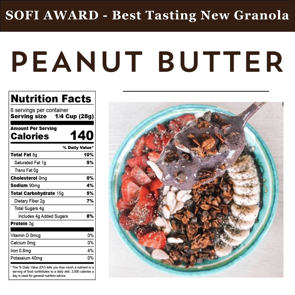 PEANUT BUTTER - SOFI AWARD WINNER!
