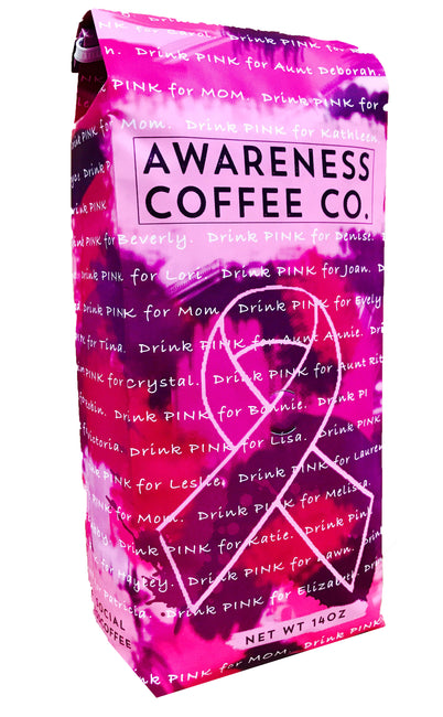 Breast Cancer Coffee Blend - Awareness Coffee Company - Charitable Coffee