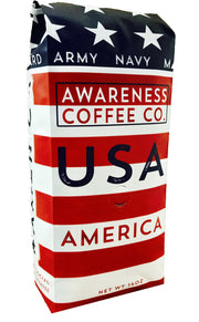 USA Flag Coffee Blend - Awareness Coffee Company - Charitable Coffee
